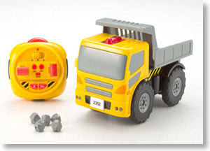 Infrared Light Control Chibikko Kensetsusya Dump Truck (RC Model)