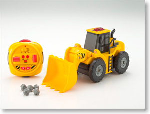 Infrared Light Control Chibikko Kensetsusya Wheel loader (RC Model)