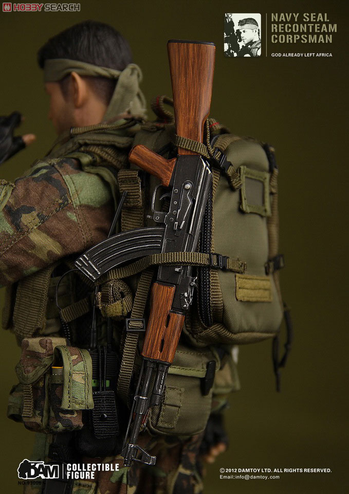 DAMTOY 1/6 米海軍特殊部隊 リーコンチーム コープスマン (DAM93008) (ドール) 商品画像10
