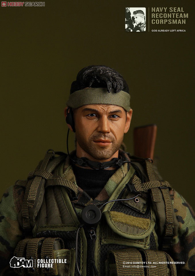 DAMTOY 1/6 米海軍特殊部隊 リーコンチーム コープスマン (DAM93008) (ドール) 商品画像8