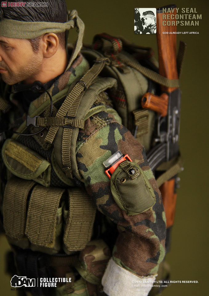 DAMTOY 1/6 米海軍特殊部隊 リーコンチーム コープスマン (DAM93008) (ドール) 商品画像9