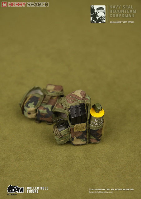 DAMTOY 1/6 米海軍特殊部隊 リーコンチーム コープスマン (DAM93008) (ドール) その他の画像5 モーダル