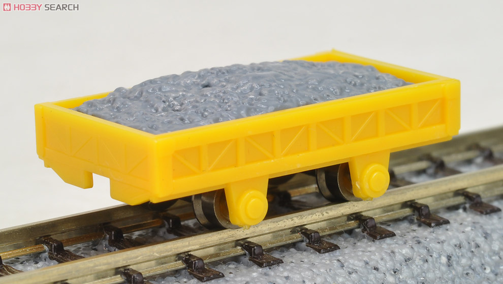 保線用トロッコ バラスト運搬車 (バラスト2個付) (2両セット) (鉄道模型) 商品画像2