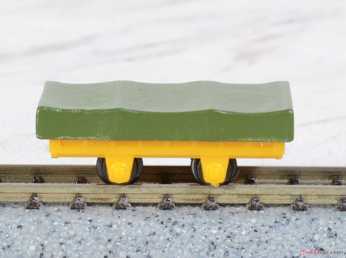 保線用トロッコ バラスト運搬車 (カバーシート付) (2両セット) (鉄道模型) 商品画像4