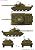 Soviet Army T-62 ERA Tank `1972` (Plastic model) Color2