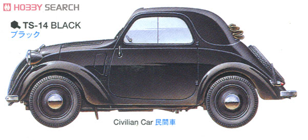 MM ドイツ軍スタッフカー シムカ 5 (プラモデル) 塗装5