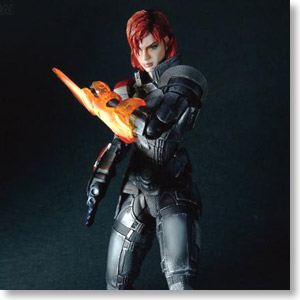 MASS EFFECT 3 Play Arts Kai Commander Shepard (Female) (Completed)