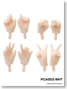 Picco Neemo Hand Parts Set A (Whity) (Fashion Doll)