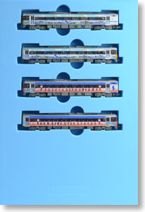 Kiha185 `I LOVE SHIMANTO` & `AI` (4-Car Set) (Model Train)