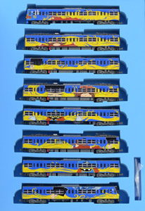 西武 3000系 銀河鉄道999 デザイン列車 (8両セット) (鉄道模型)