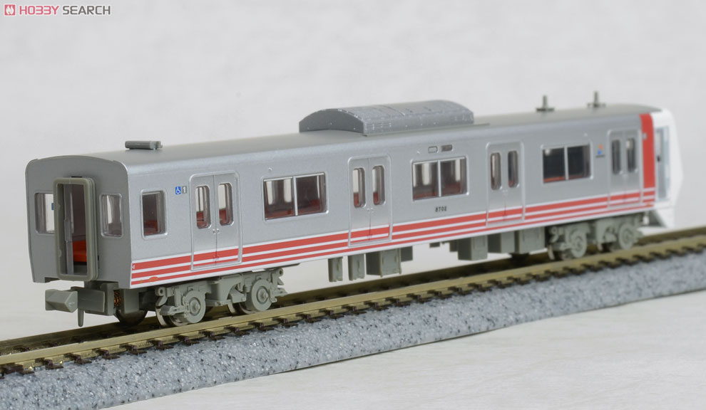 相鉄 8000系 シングルアームパンタ (基本・6両セット) (鉄道模型) 商品画像3