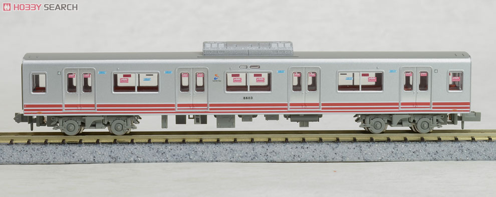 相鉄 8000系 シングルアームパンタ (基本・6両セット) (鉄道模型) 商品画像4
