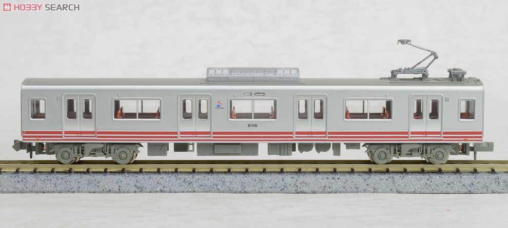 相鉄 8000系 シングルアームパンタ (基本・6両セット) (鉄道模型) 商品画像5