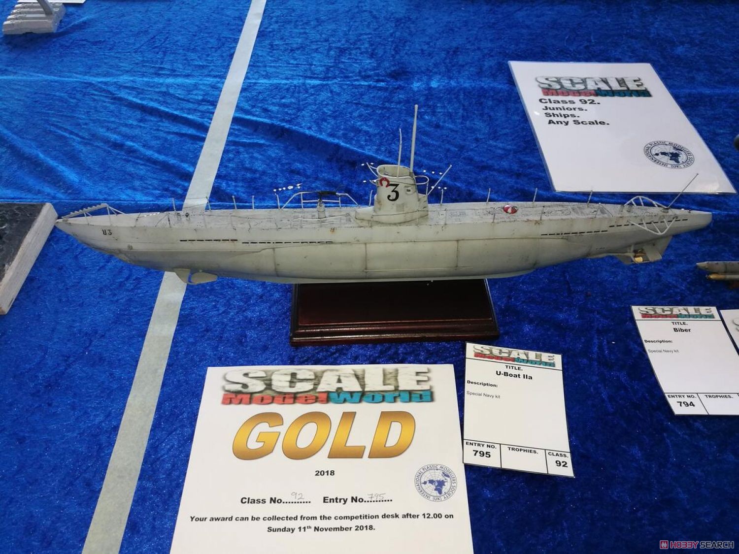 U Boat Type IIA (Plastic model) 商品画像1