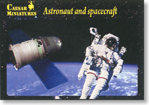 Astronaut and Spacecraft (Plastic model)