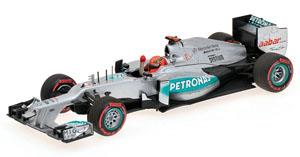 メルセデス AMG ペトロナス F1チーム W03 M.シューマッハー モナコGP ポールポジション 2012 (ミニカー)