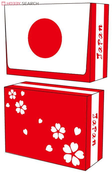 キャラクターデッキケースコレクションSP 世界の国旗 「日本」 (カードサプライ) 商品画像1