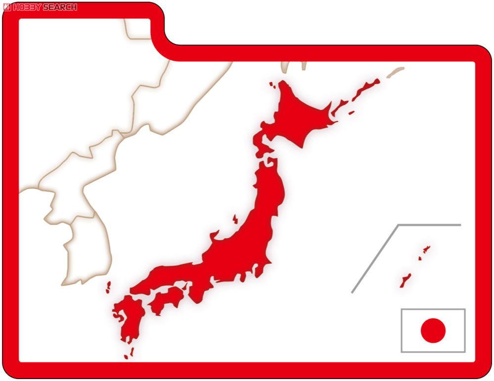 キャラクターデッキケースコレクションSP 世界の国旗 「日本」 (カードサプライ) 商品画像2