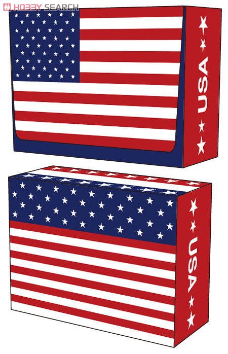 キャラクターデッキケースコレクションSP 世界の国旗 「アメリカ」 (カードサプライ) 商品画像1