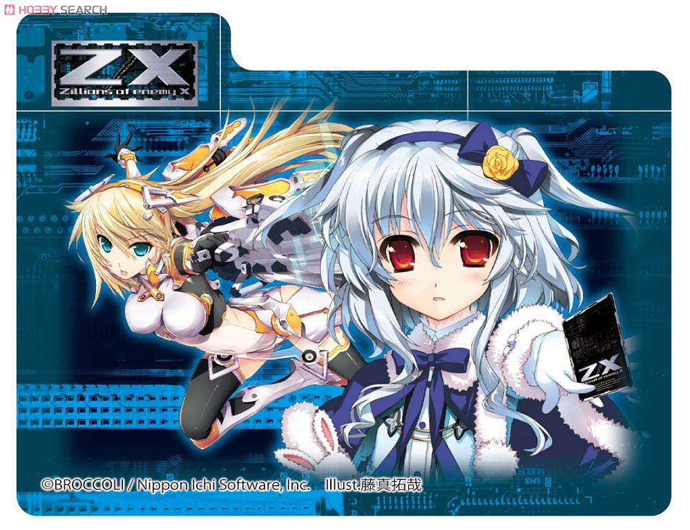 キャラクターデッキケースコレクションSP Z/X -Zillions of enemy X- 「各務原あづみ＆ソードスナイパーリゲル」 (カードサプライ) 商品画像2