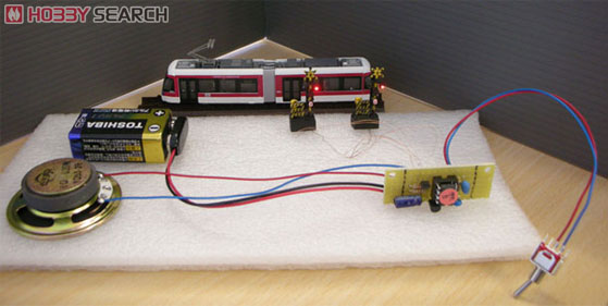鉄道模型用LED踏切音 部品セット (Nゲージ用・収録曲#MPRA) (鉄道模型) その他の画像1