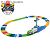Chuggington Plarail Koko and Vee Colorful FLEXI Curved Rail Set (1-Car + Oval Track Set) (Plarail) Other picture1
