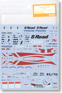 エスロード GT-R 2012 デカールセット (デカール)