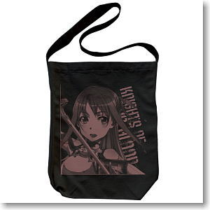 Sword Art Online Asuna Shoulder Tote Bag Black (Anime Toy)