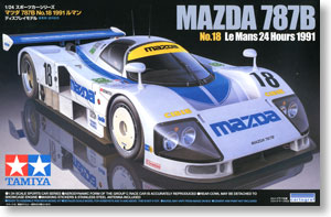マツダ787B No.18 1991 ルマン (プラモデル)