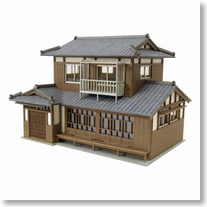 [Miniatuart] Good Old Diorama Series : Private House C (Unassembled Kit) (Model Train)