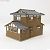 [Miniatuart] Good Old Diorama Series : Private House C (Unassembled Kit) (Model Train) Item picture2