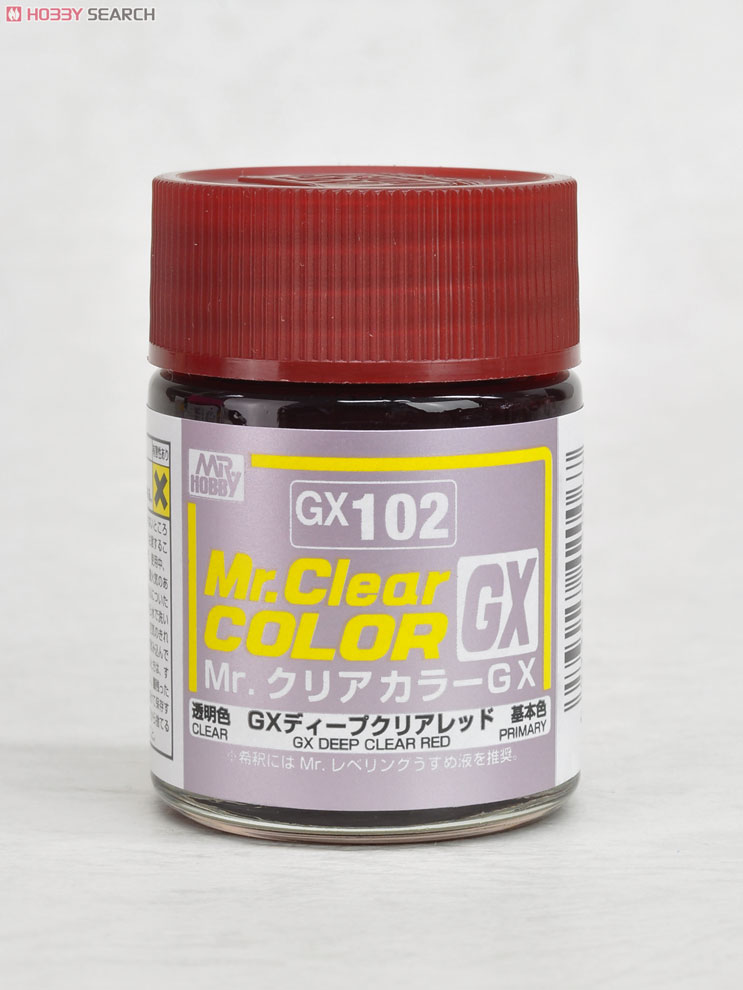 GX102 GXディープクリアレッド (塗料) 商品画像1