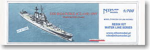 米海軍 ウースター級 軽巡洋艦 CL-145 ロアノーク 1957 (プラモデル)