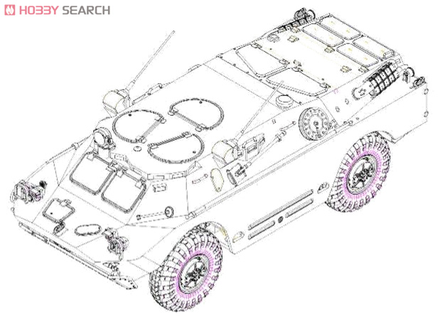 Russian BRDM-2UM (Plastic model) Item picture1