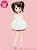 PNXS Chiffon Ribbon Camisoles (White) (Fashion Doll) Other picture2
