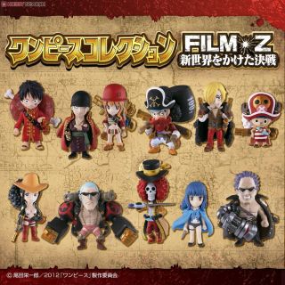 One Piece Collection Film Z 12 pieces (Shokugan) - HobbySearch Anime  Robot/SFX Store