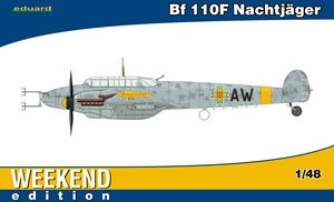 メッサーシュミット Bf110F 夜間戦闘機 (プラモデル)