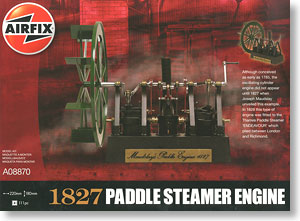 1827 Maudslay`s Paddle Engine (Plastic model)