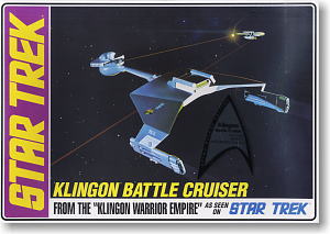 Star Trek Klingon Battle Cruiser (Plastic model)