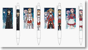 Sword Art Online Mechanical Pencil 4 pieces (Anime Toy)