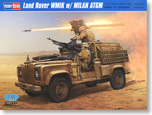 Land Rover WMIK w/Milan ATGM (Plastic model)