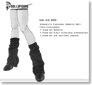 Dollsfigure - 1/6 Ladies` Fashion Boots Set (Fashion Doll)