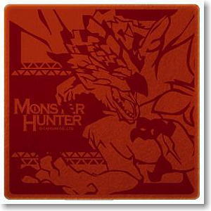 Monster Hunter Felt Coaster (Rathalos) (Anime Toy)
