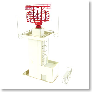 [Miniatuart] Aviation Scene Series : ATC radar tower (Unassembled Kit) (Model Train)