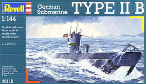 Uボート Type II B (プラモデル)