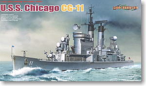 USS Chicago CG-11 Guided missile Cruiser (Plastic model)