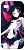 アクセル・ワールド iPhone5ケース 黒雪姫 カラー (キャラクターグッズ) 商品画像1