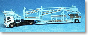8台積トレーラーキャリアカー (トラクター亀の子タイプ) トレーラー部キット (組み立てキット) (鉄道模型)