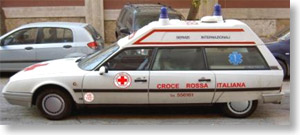 シトロエン CX20 RE ブレーク 救急車 1986 (ミニカー)