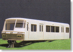 1/80(HO) Meitetsu Series 5700 Additional Two Middle Car Set Paper Kit (Add-On 2-Car Unassembled Kit) (Model Train)